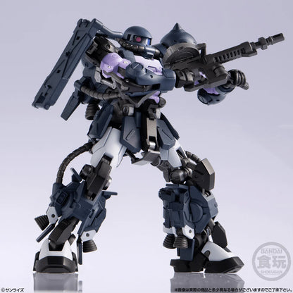 Bandai Shokugan Zaku II High Mobility Type Black Tri-Stars Custom Articulated Figure