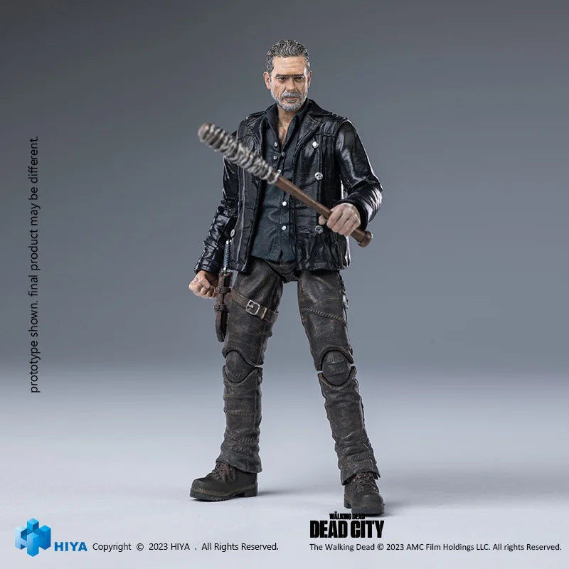 HIYA TOYS Exquisite Mini Series Negan The Walking Dead: Dead City 1/18 Action Figure