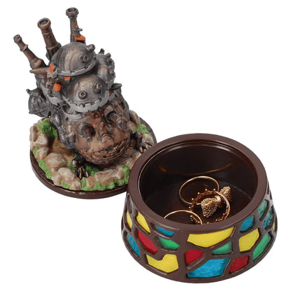 Benelic Howl's Moving Castle Accessory Box with Stained Glass Pedestal