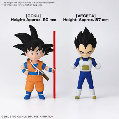 DRAGON BALL DAIMA MODEL KIT SON GOKU (MINI) & VEGETA (MINI)