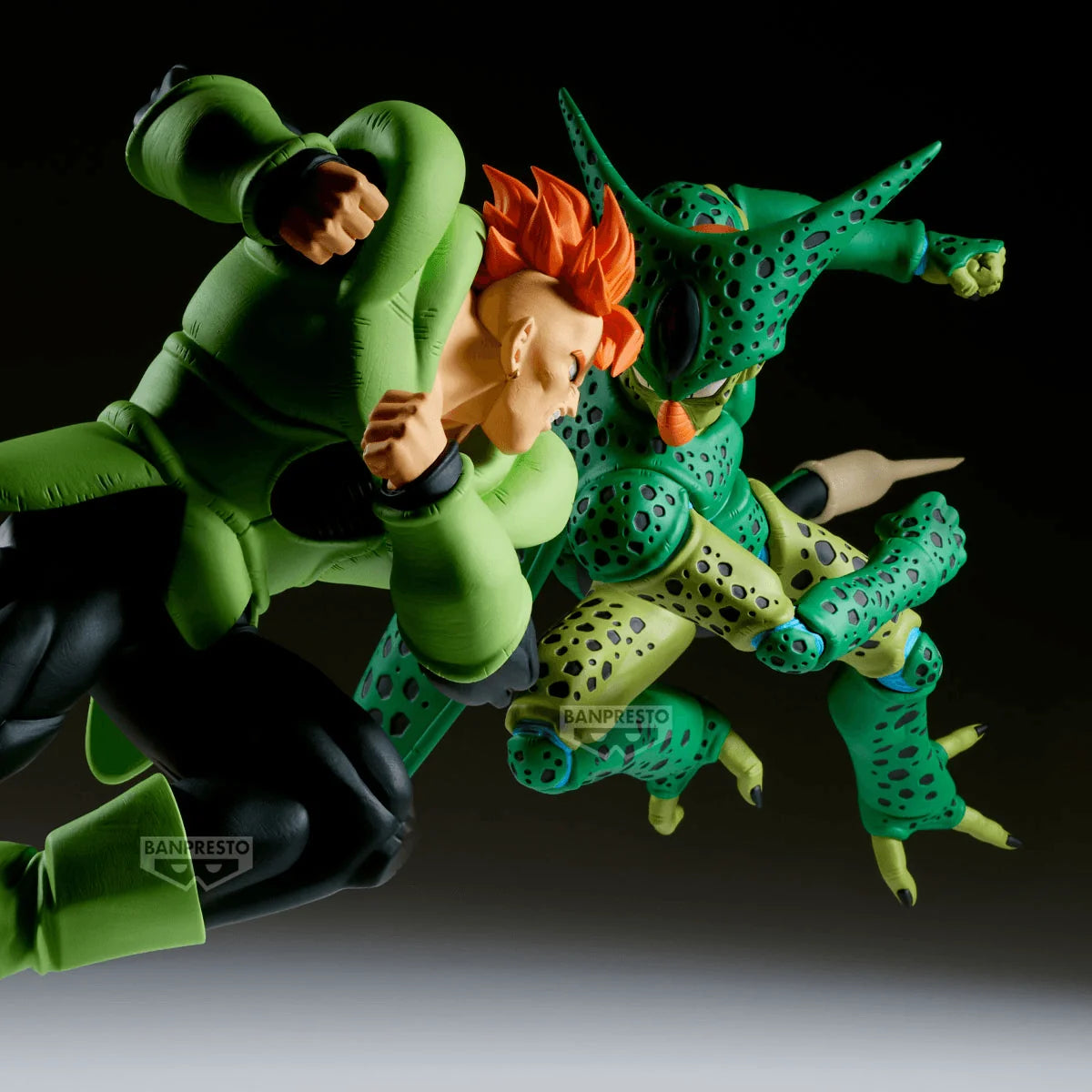 Banpresto Dragon Ball Z Cell VS Android 16 Match Makers Figure