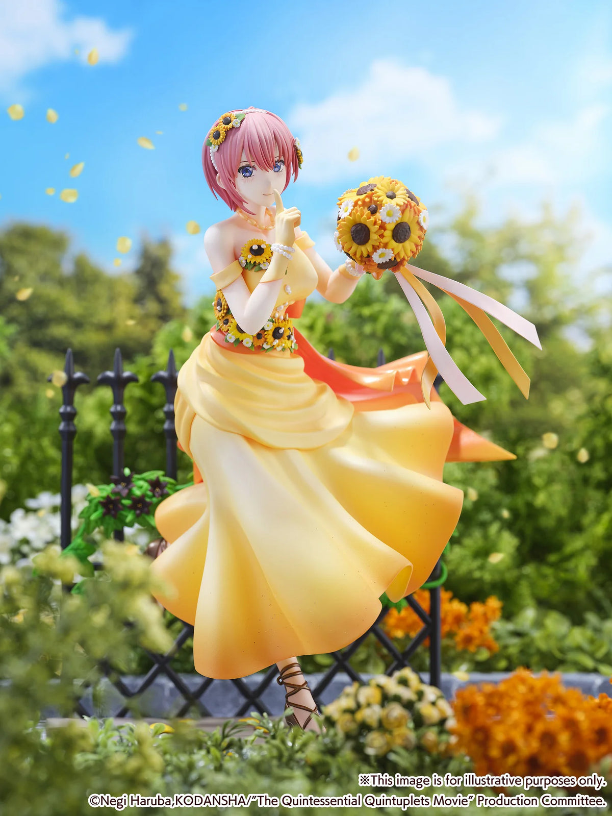 eStream Ichika Nakano Floral Dress Scale Figure