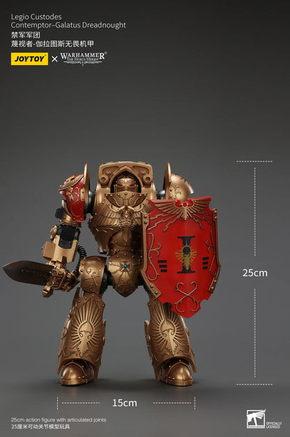 JOYTOY Warhammer 40K Legio Custodes Contemptor-Galatus Dreadnought Collectible Figure