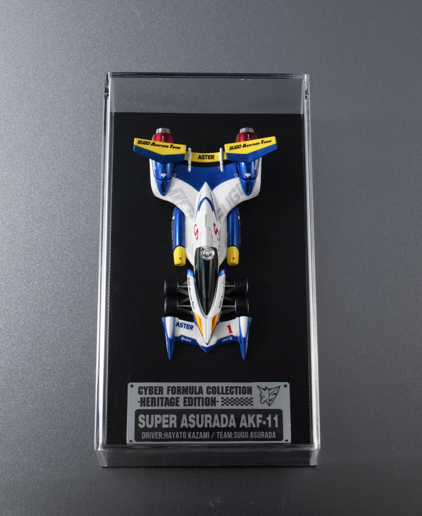 MegaHouse C.F.C Heritage Edition FUTURE GPX CYBER FORMULA11 Super ASRADA AKF-11 Model Kit