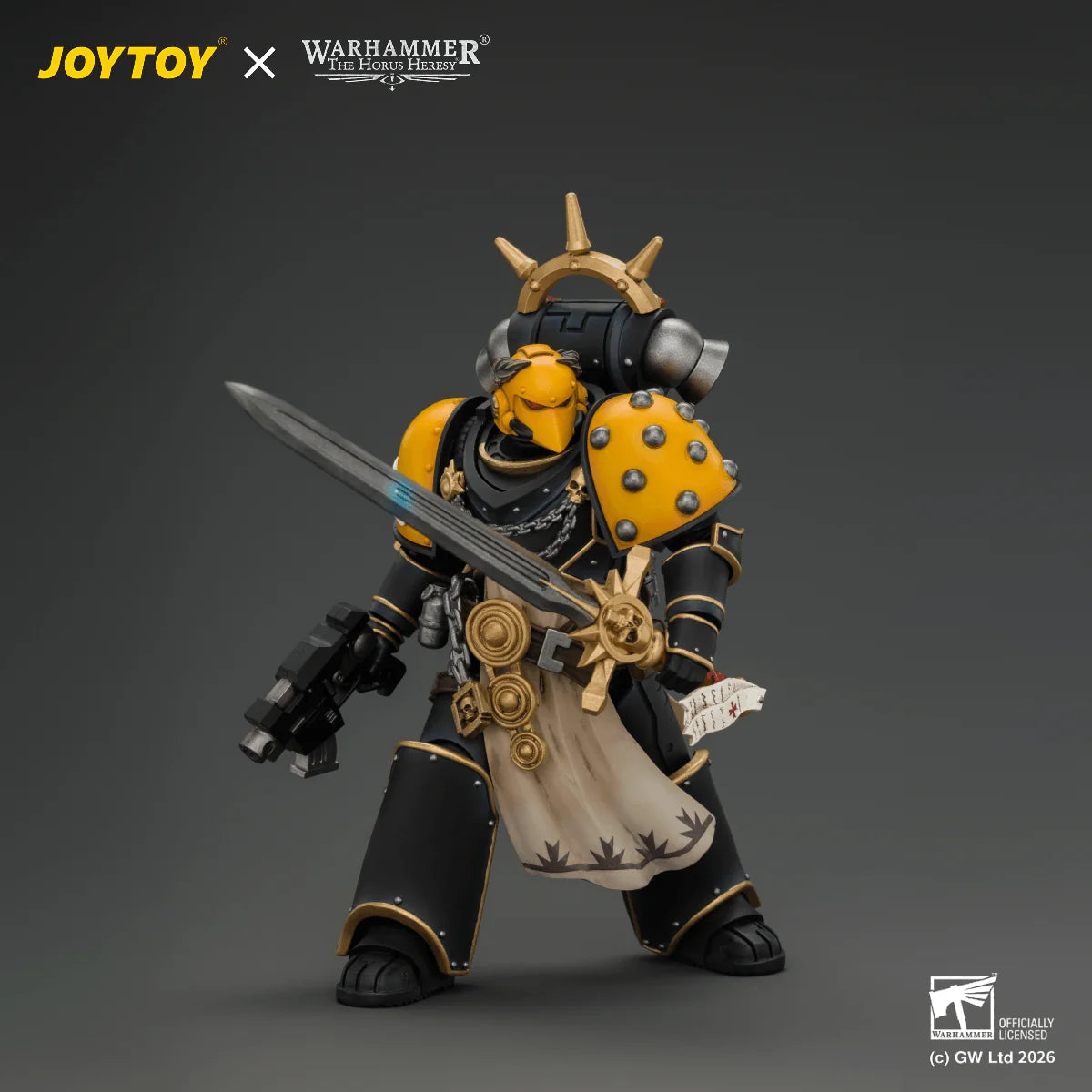 Imperial Fists Champion Consul with Combi-Melta and Power Sword