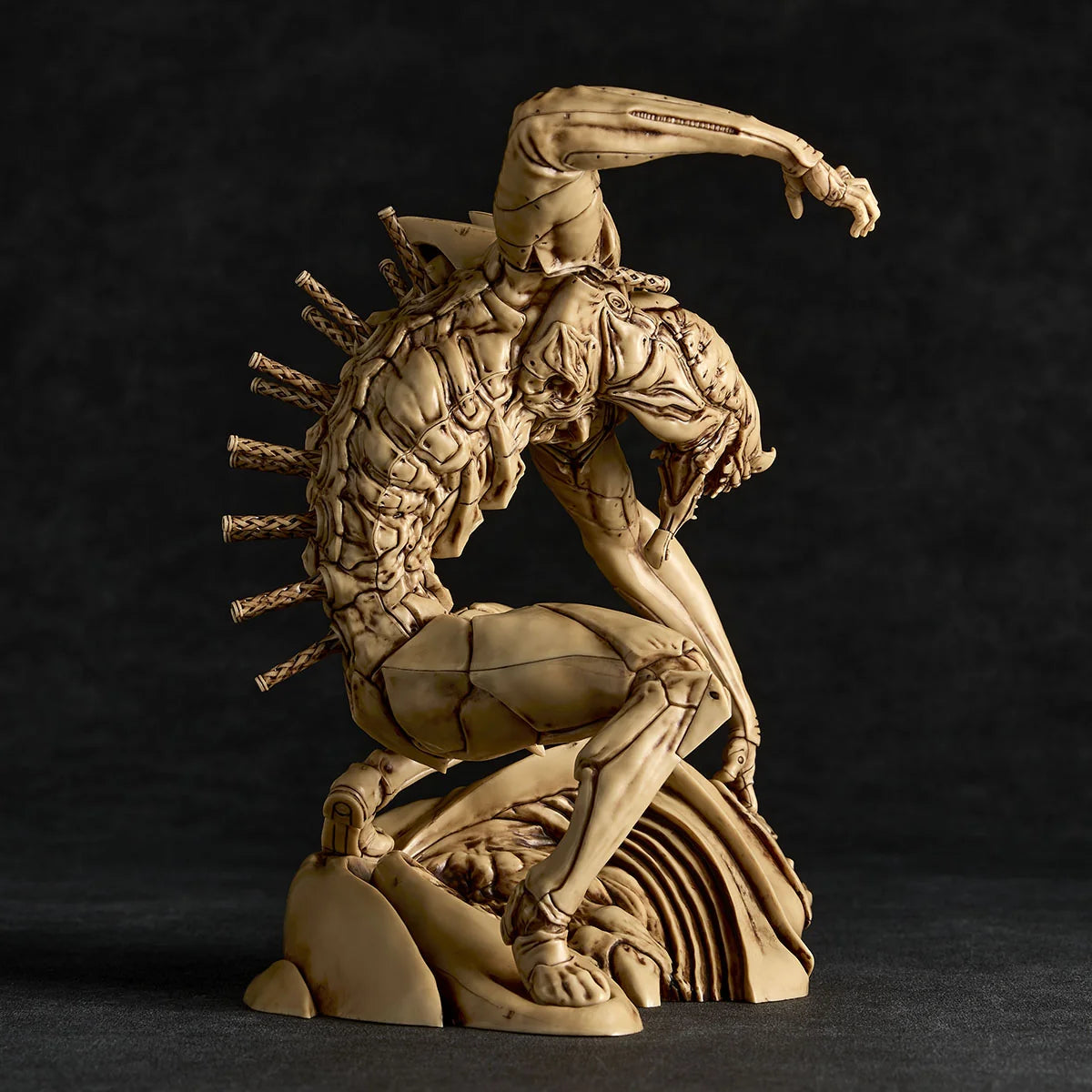 SCULPTURE WORKS Evangelion Unit 2 Beast Transformation 2nd Form The Beast Geofront Blood Battle Beige Color Ver.