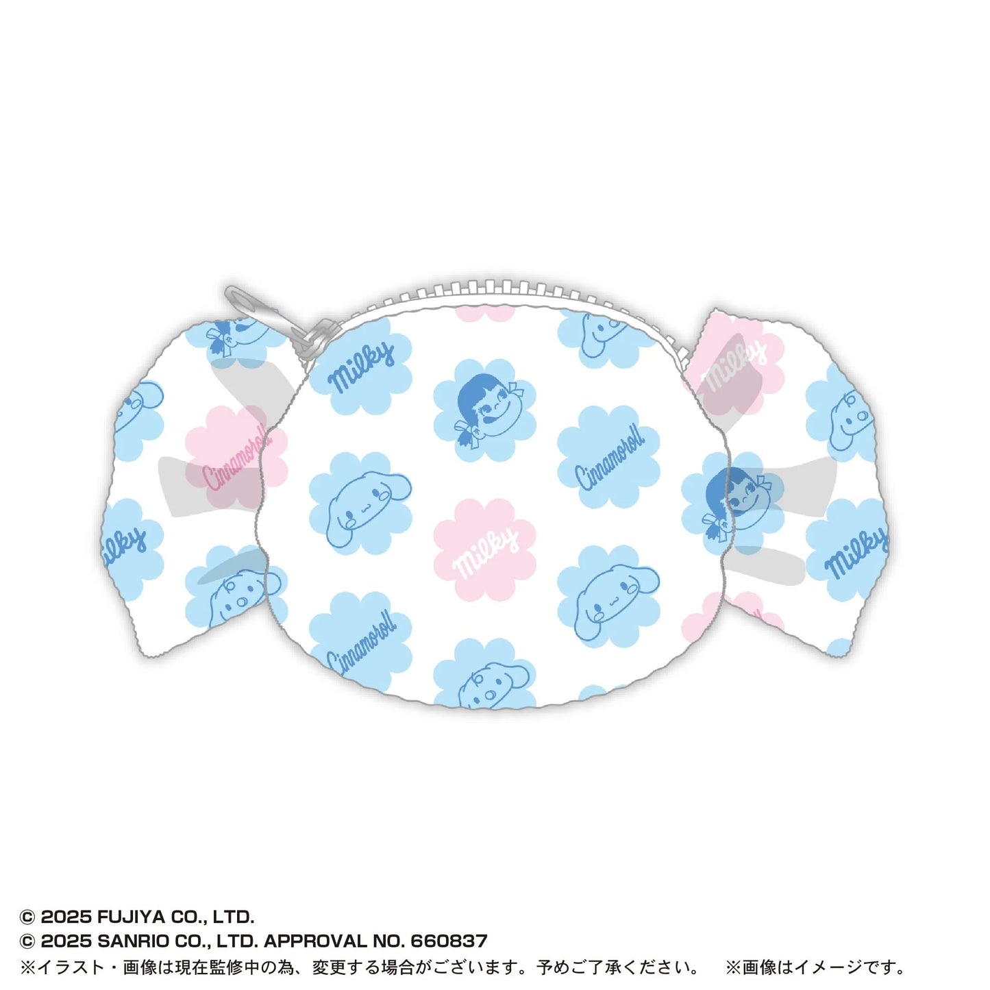 Milky×SANRIO FUWA FUWA CANDY POUCH