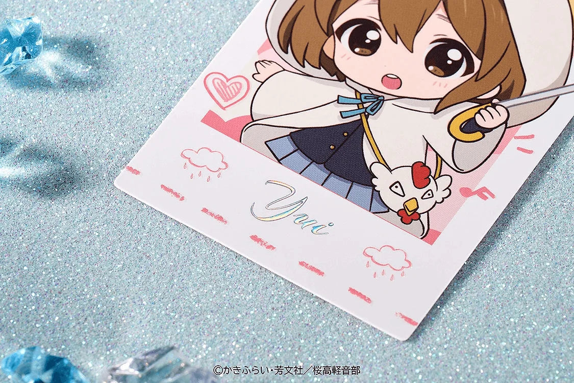 K-ON! Fluffy Rain Series Collectible Instant Photo-Style Card (2 Piece Set)