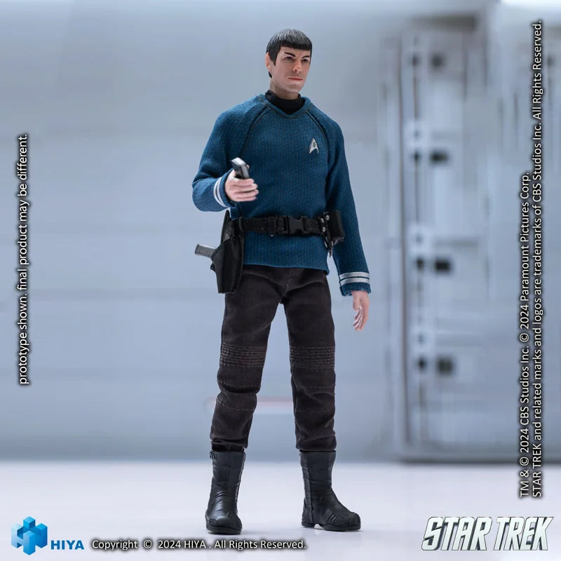 Hiya Toys Exquisite Super Series 1/12 Scale Star Trek 2009 Spock Action Figure