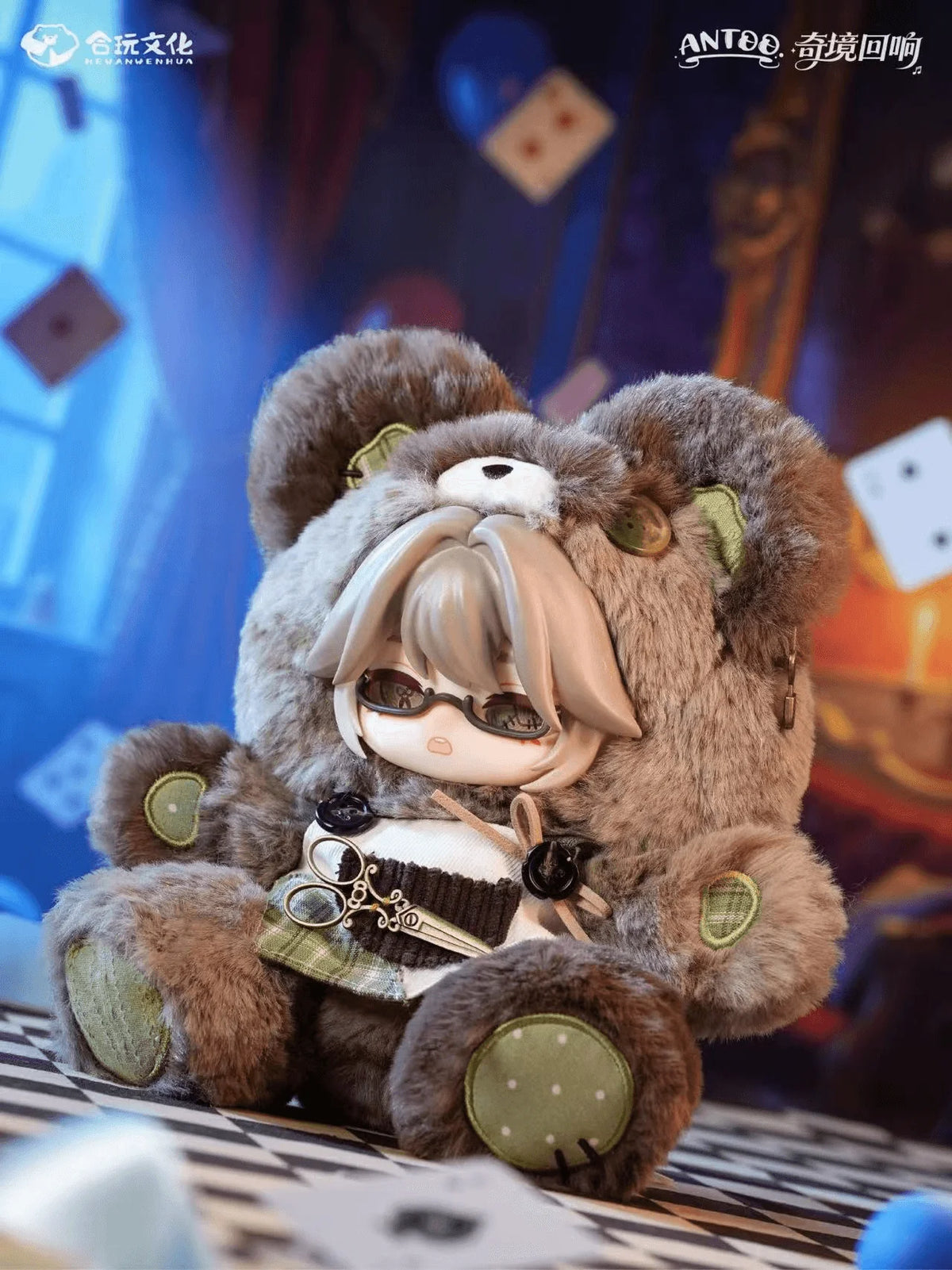 ANTOO Wonderland Furry Blind Box (Set of 4 figures) (Box of 4)