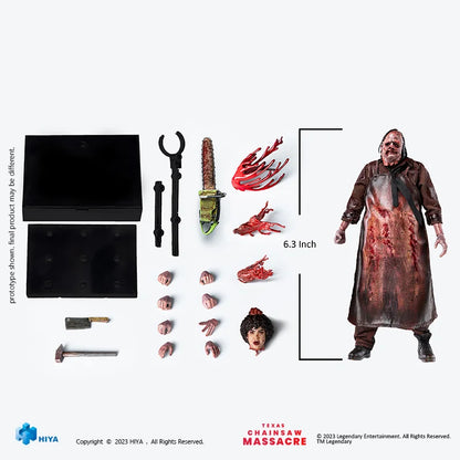 HIYA TOYS Exquisite Super Series Leatherface 1/12 Scale Action Figure