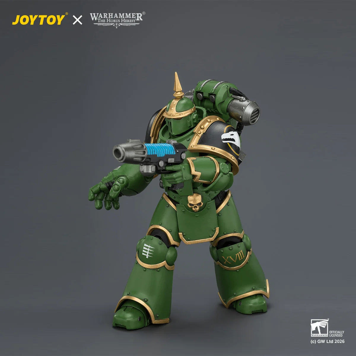 Salamanders MK III Tactical Legionary with Plasma Pistol and Bolt Pistol