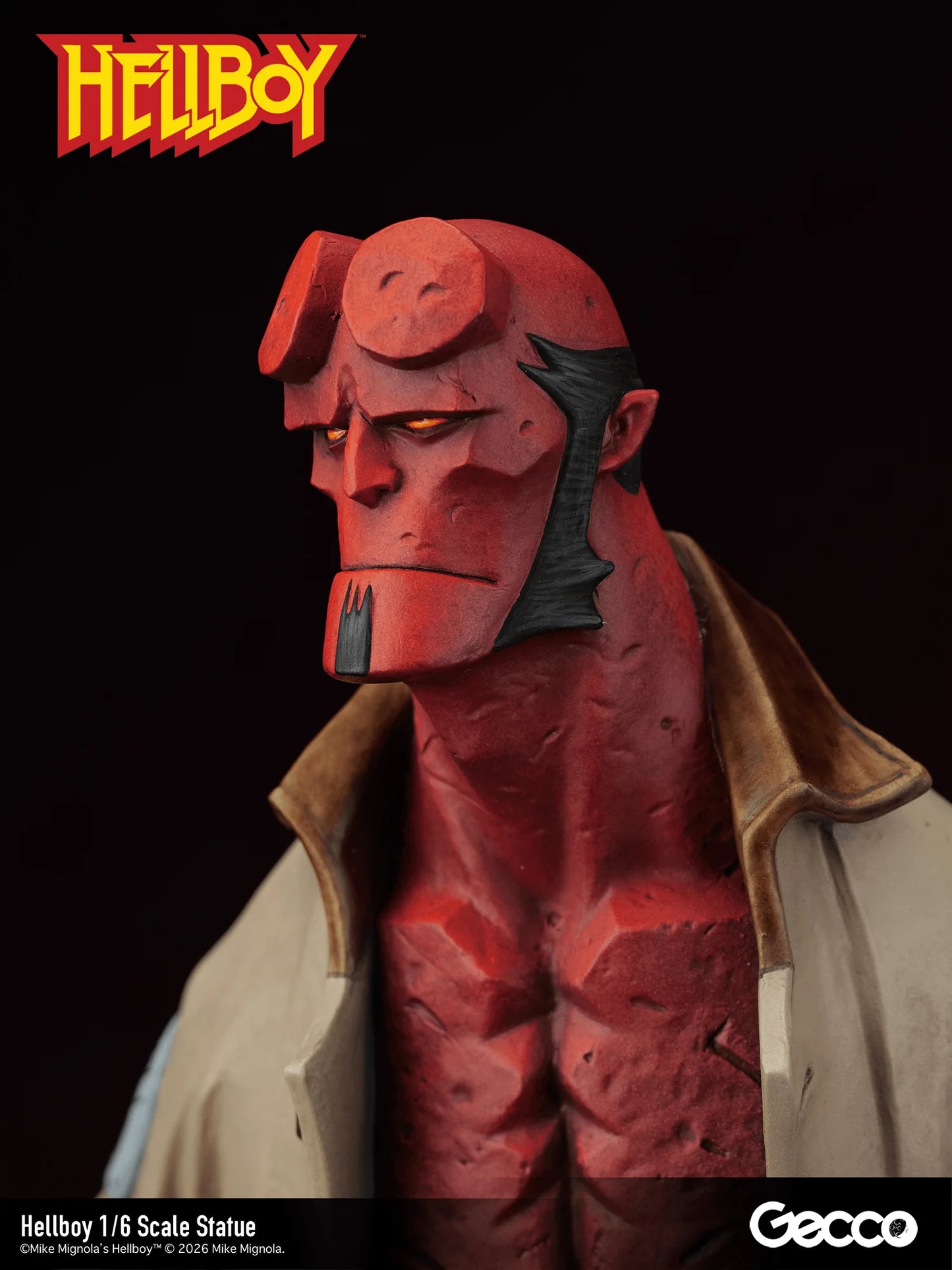Gecco Hellboy 1/6 Scale Polystone Statue