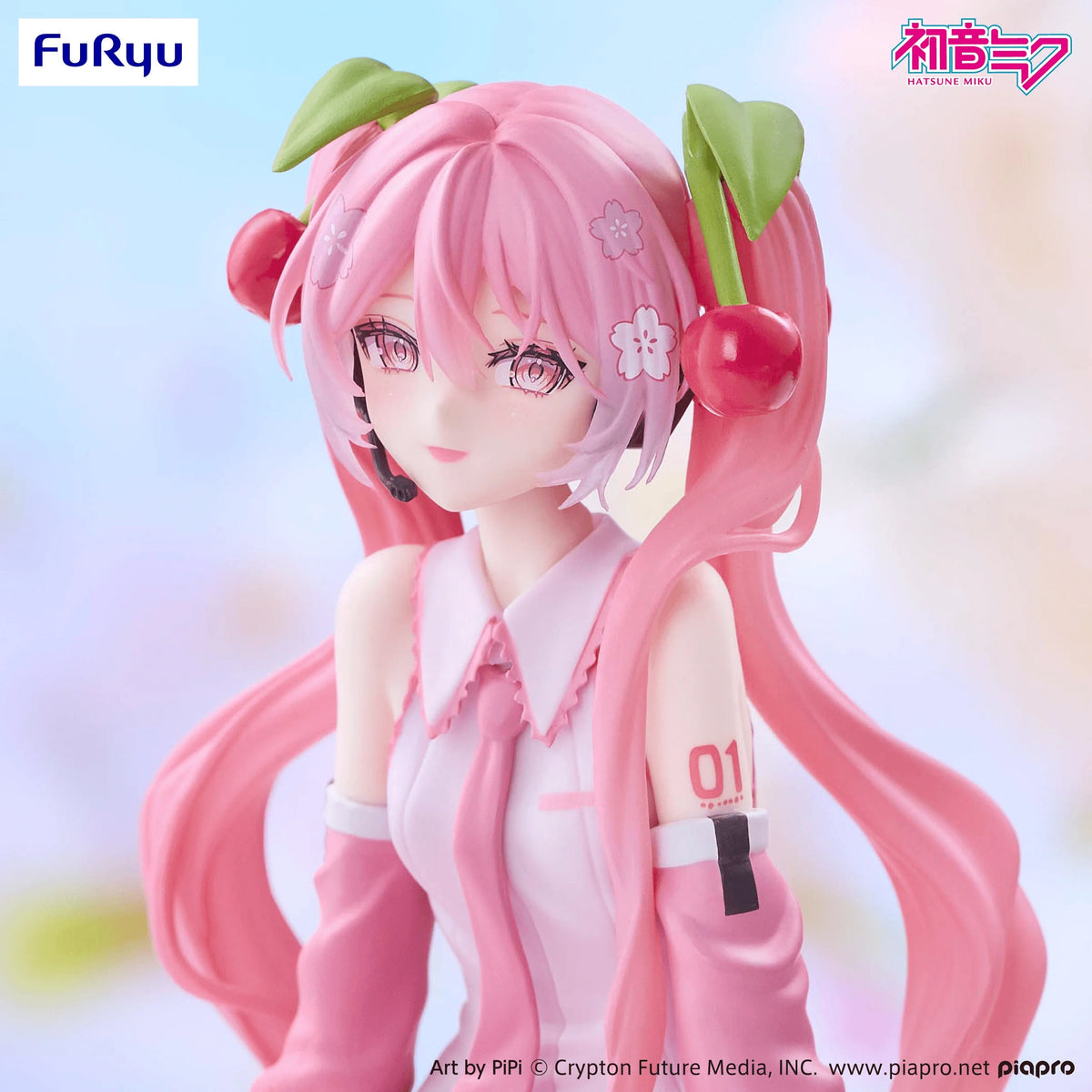 Hatsune Miku Noodle Stopper Figure -Sakura Miku 2026 Smile ver.-