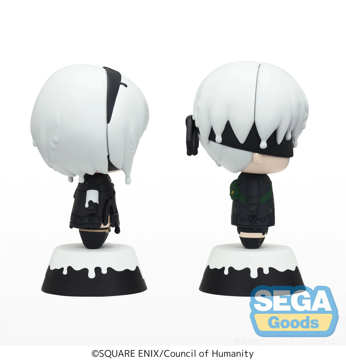 Tiny Melties TV Anime "NieR:Automata Ver1.1a" Mini Figure Vol.1 (EX) [Pack of 2: 2B(1pc) 9S(1pc)]