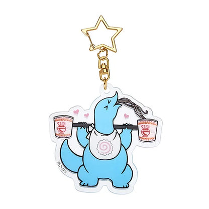 GoodSmile Moment Gal & Dino Glow-in-the-Dark Acrylic Keychain