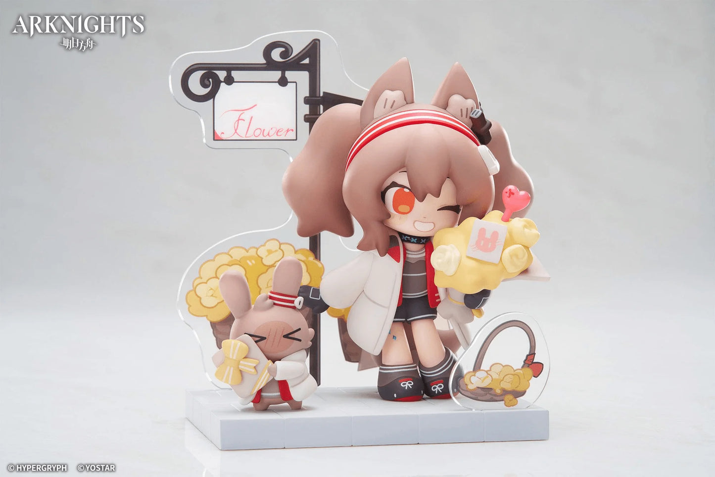 ARKNIGHTS “Cuties" Series Angelina Painted Figure