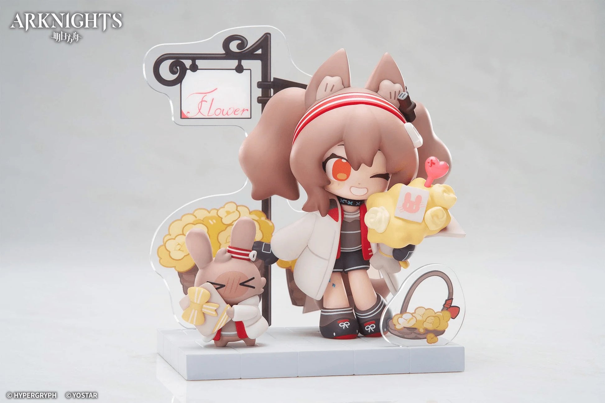 ARKNIGHTS “Cuties" Series Angelina Painted Figure