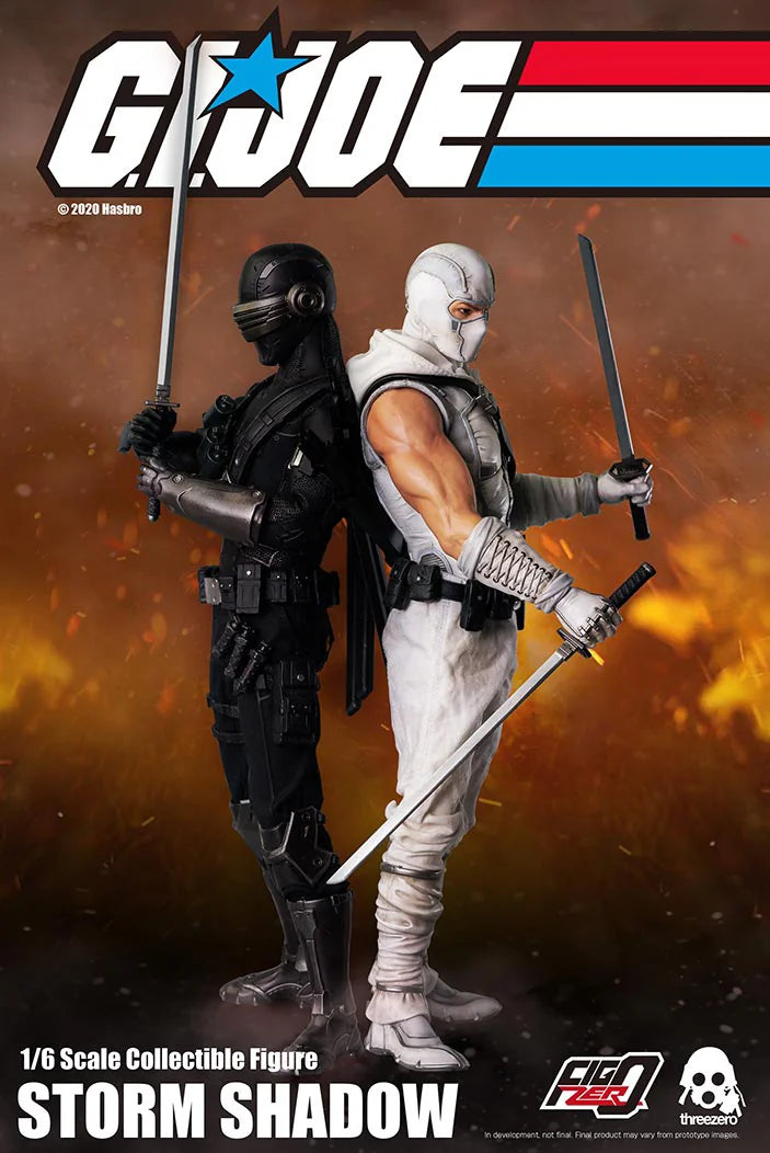 Threezero Figzero G.I. Joe Storm Shadow 1/6 Scale Collectible Figure