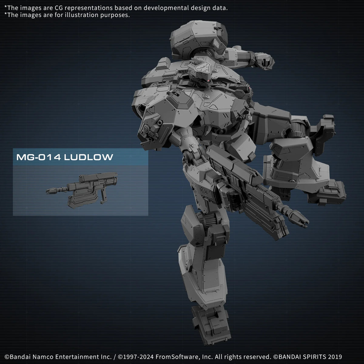 30MM ARMORED CORE Ⅵ FIRES OF RUBICON BALAM INDUSTRIES BD-011 MELANDER
