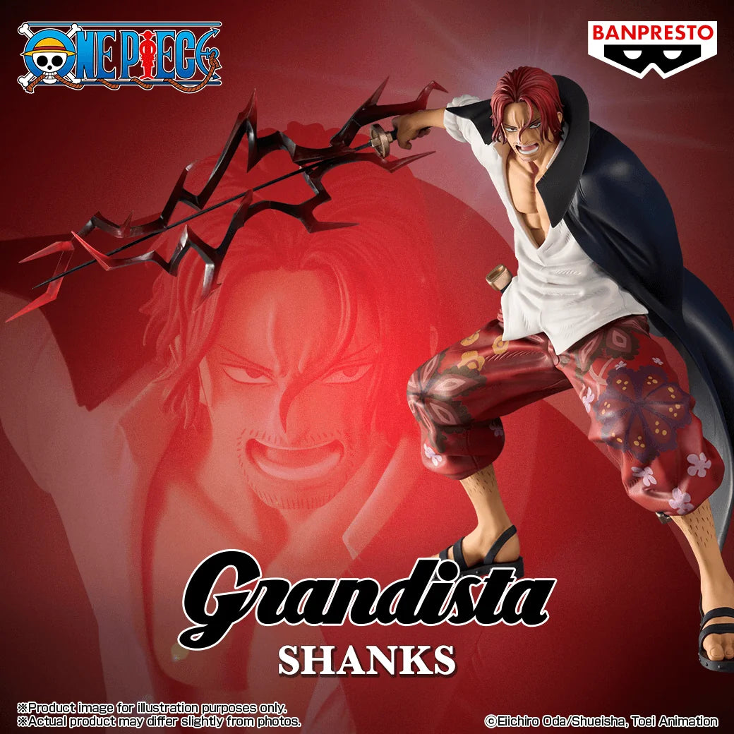 Banpresto One Piece Grandista Shanks Special Edition Figure