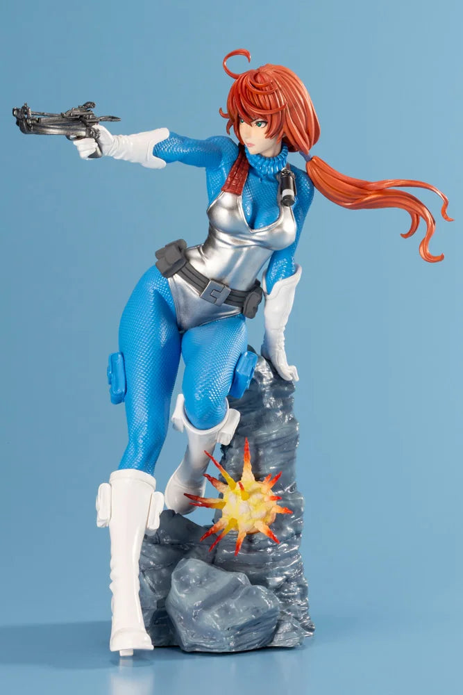 Kotobukiya G.I. Joe Scarlett Sky-Blue Bishoujo Statue