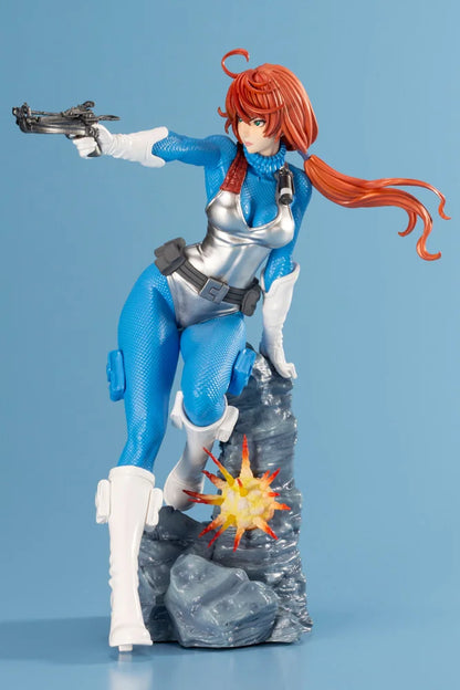 Kotobukiya G.I. Joe Scarlett Sky-Blue Bishoujo Statue