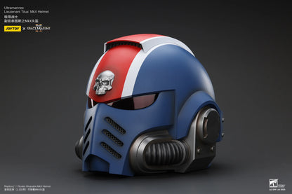Ultramarines Lieutenant Titus' MKX Helmet