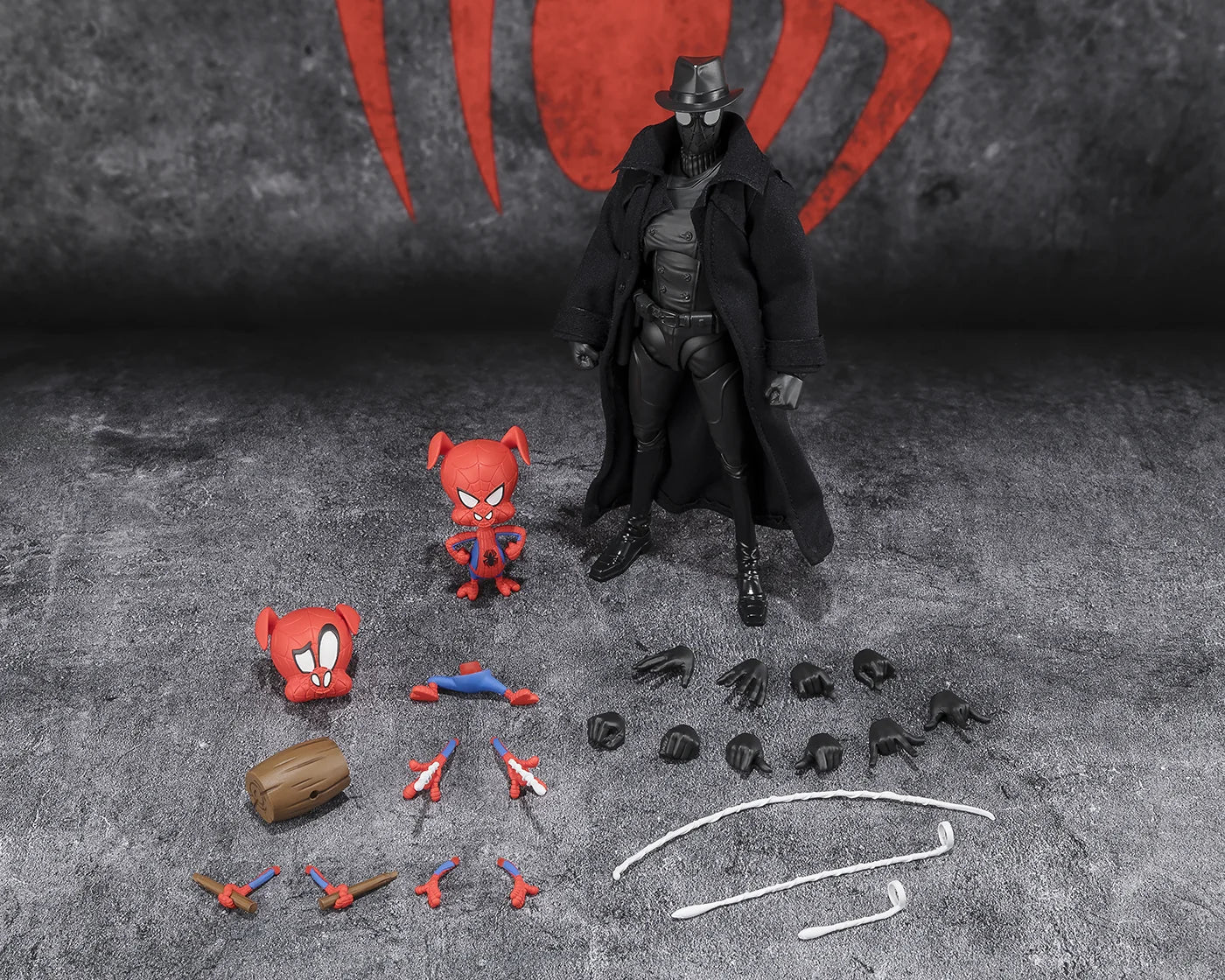 SPIDER-MAN NOIR & SPIDER-HAM (Spider-Man: Across the Spider-Verse) "SPIDERMAN", TAMASHII NATIONS S.H.Figuarts