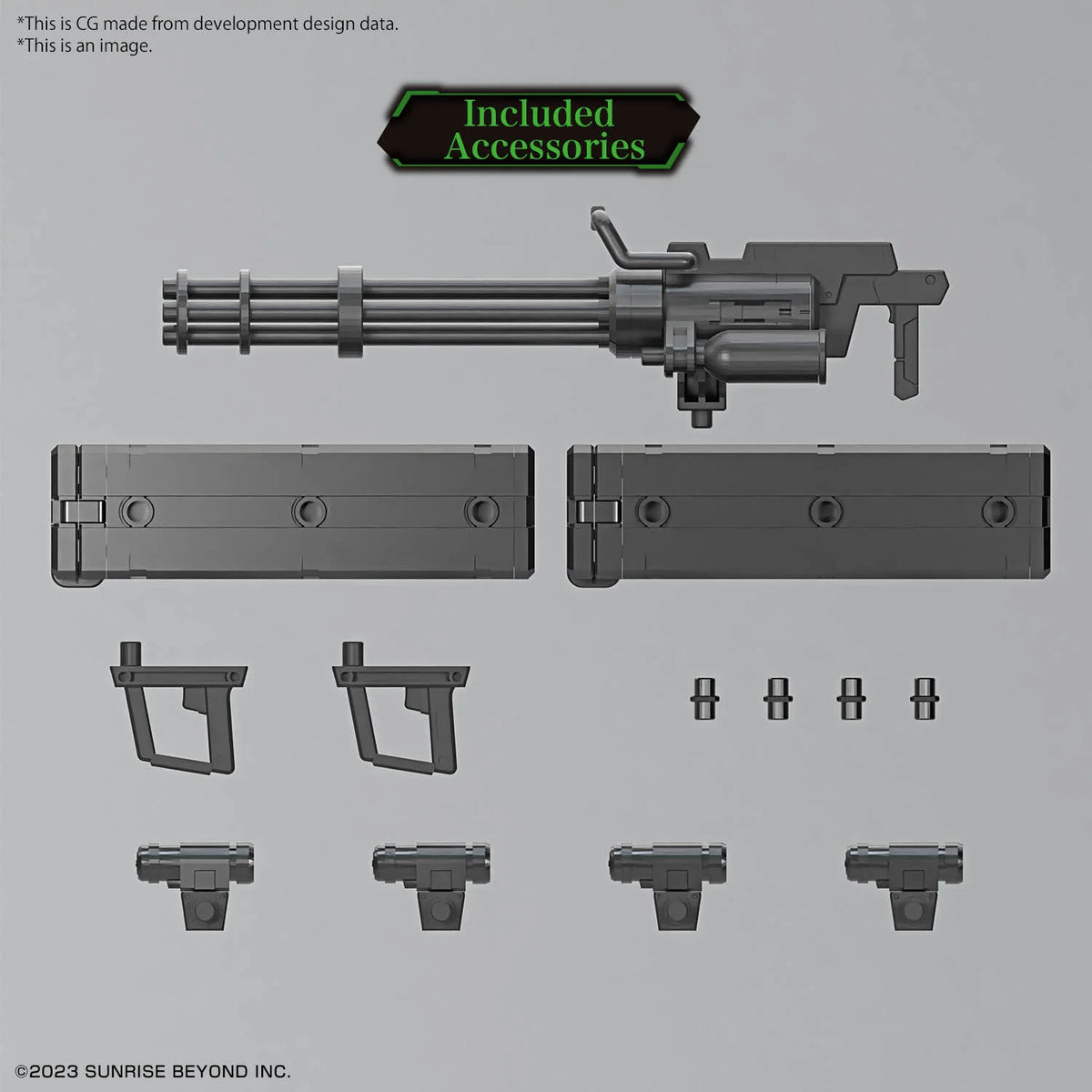 HG 1/72 AMAIM Warrior at the Borderline Weapon Set8
