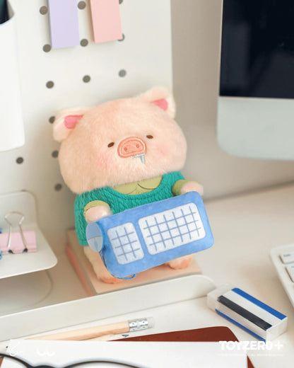 TOYZEROPLUS LuLu the Piggy Office Series Plush Keychain Blind Box