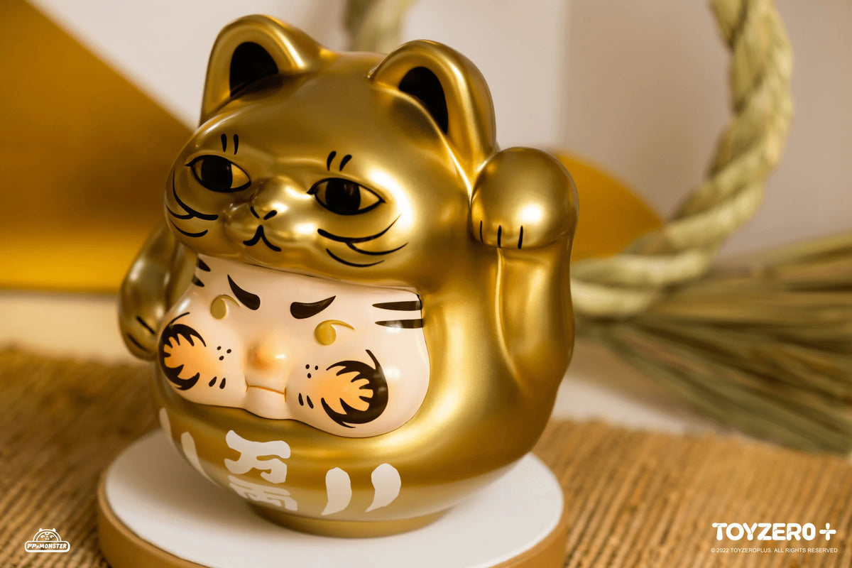 200% PP Lucky Cat Daruma (Golden cat edition)