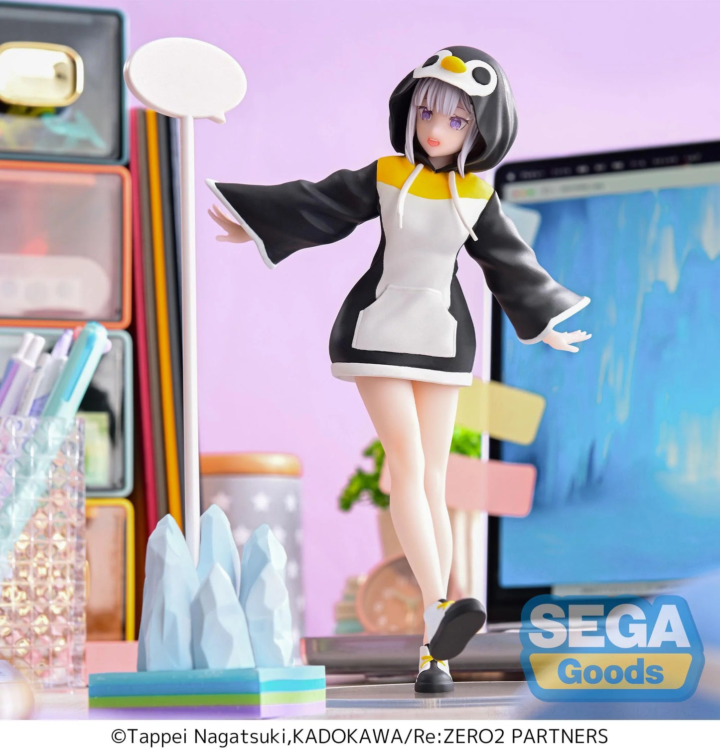 SEGA Luminasta Emilia Kotoriasobi Re:ZERO Scale Figure