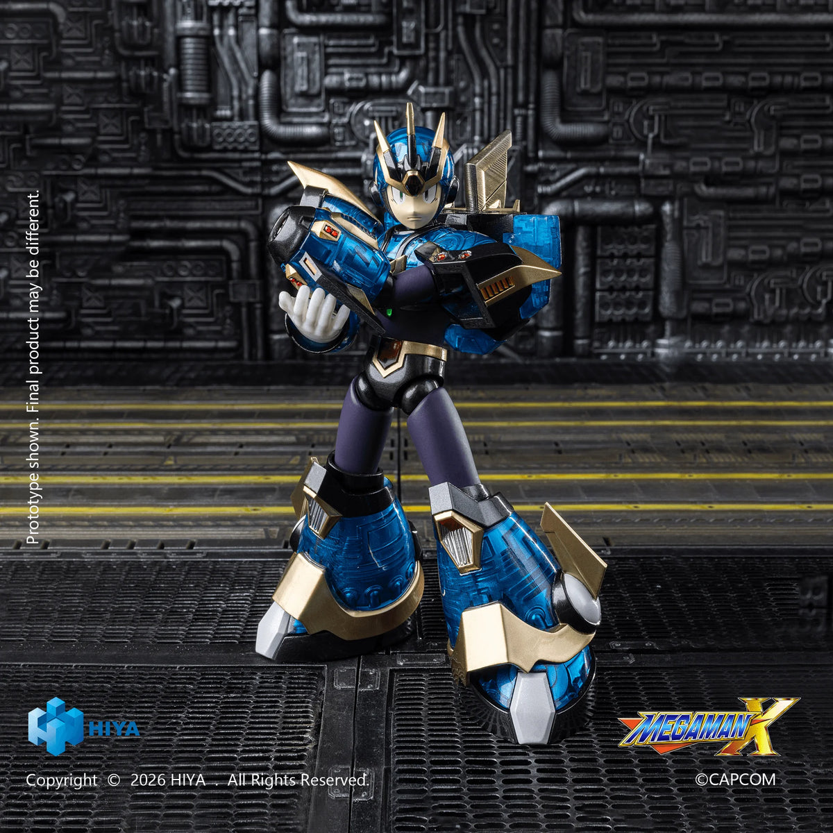 None Scale 6.1 Inch Mega Man X series X Ultimate Armor Version Action Figure