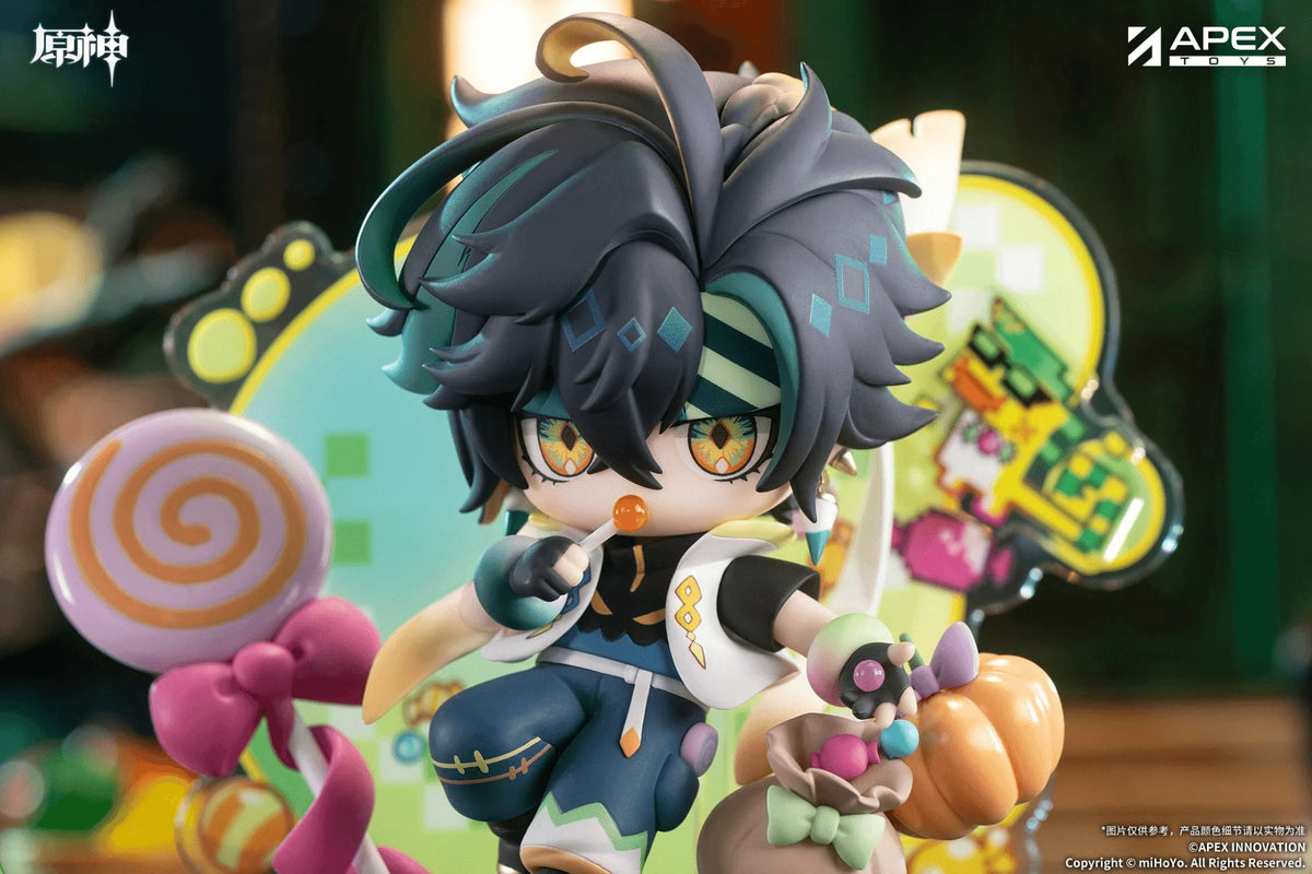 [GENSHIN IMPACT] Twilight Whimsy Series Kinich Chibi Painted Figure w BONUS