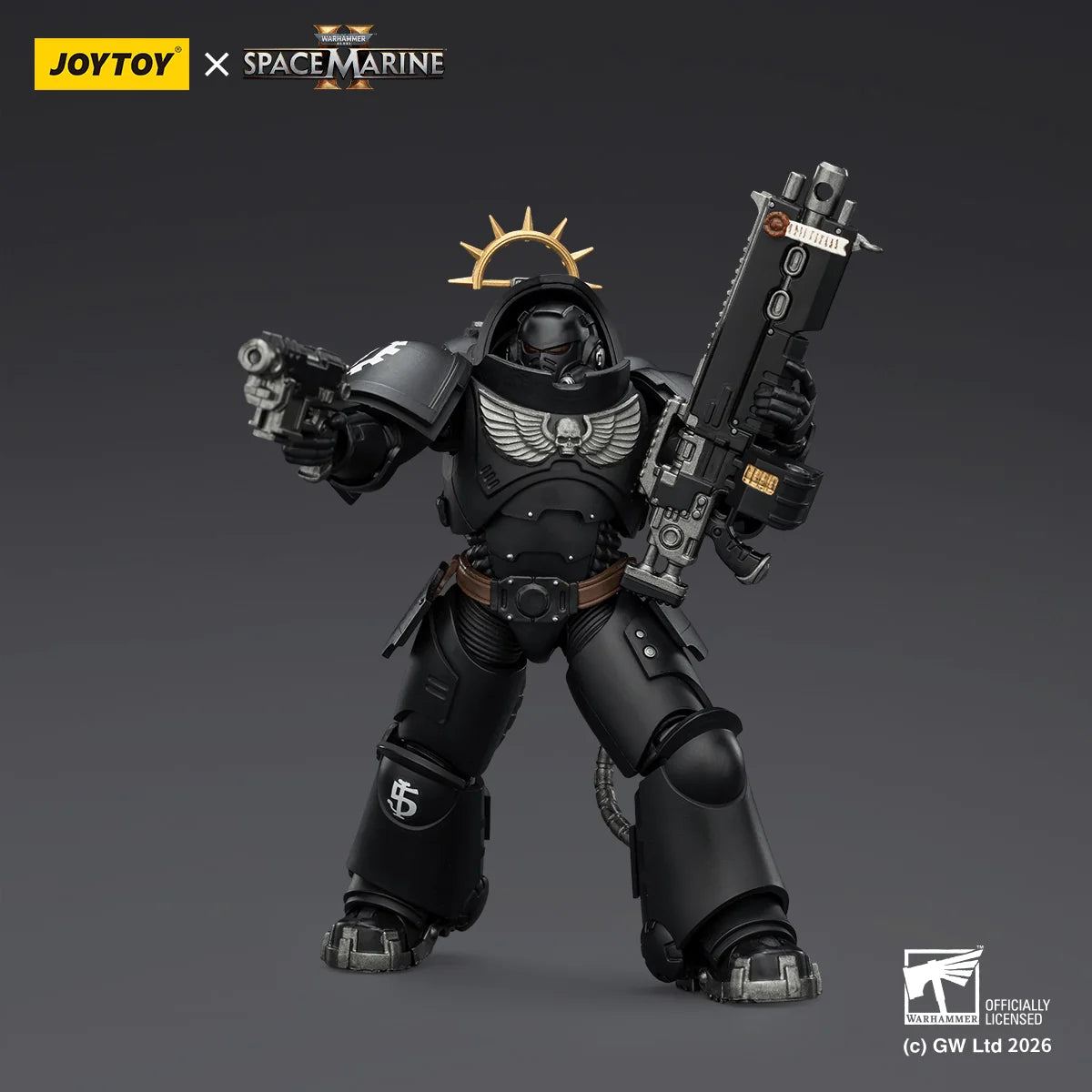 Game Edition Iron Hands Heavy Intercessor with Heavy Bolt Rifle and Bolt Pistol