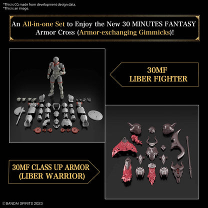 Bandai Spirits 30 Minutes Fantasy Liber Warrior Model Kit