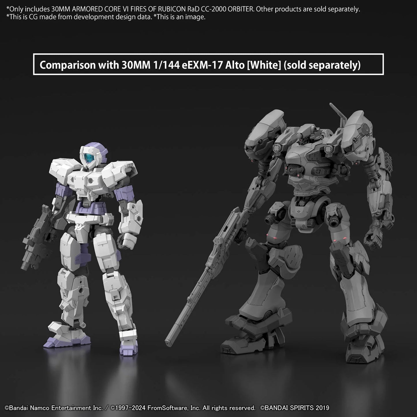 30MM ARMORED CORE VI FIRES OF RUBICON RaD CC-2000 ORBITER