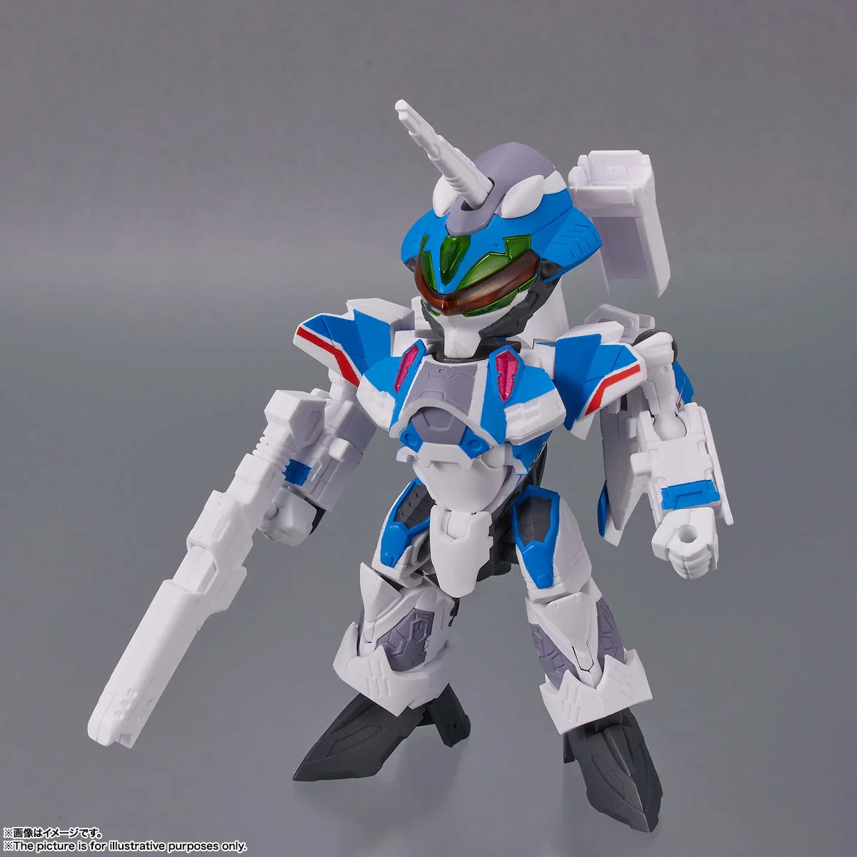Tamashii Nations Tiny Session VF-31J Siegfried Hayate Immelmann Action Figure Set
