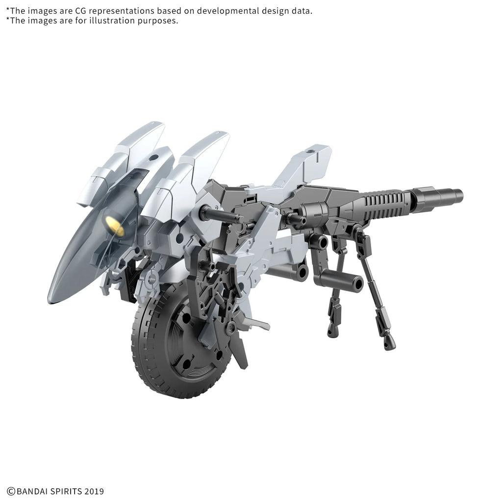 30MM 1/144 Extended Armament Vehicle (METAL CANNON BIKE Ver.)