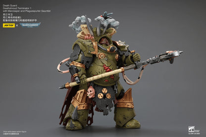 Death Guard Deathshroud Terminator 1 with Manreaper and Plaguespurter Gauntlet