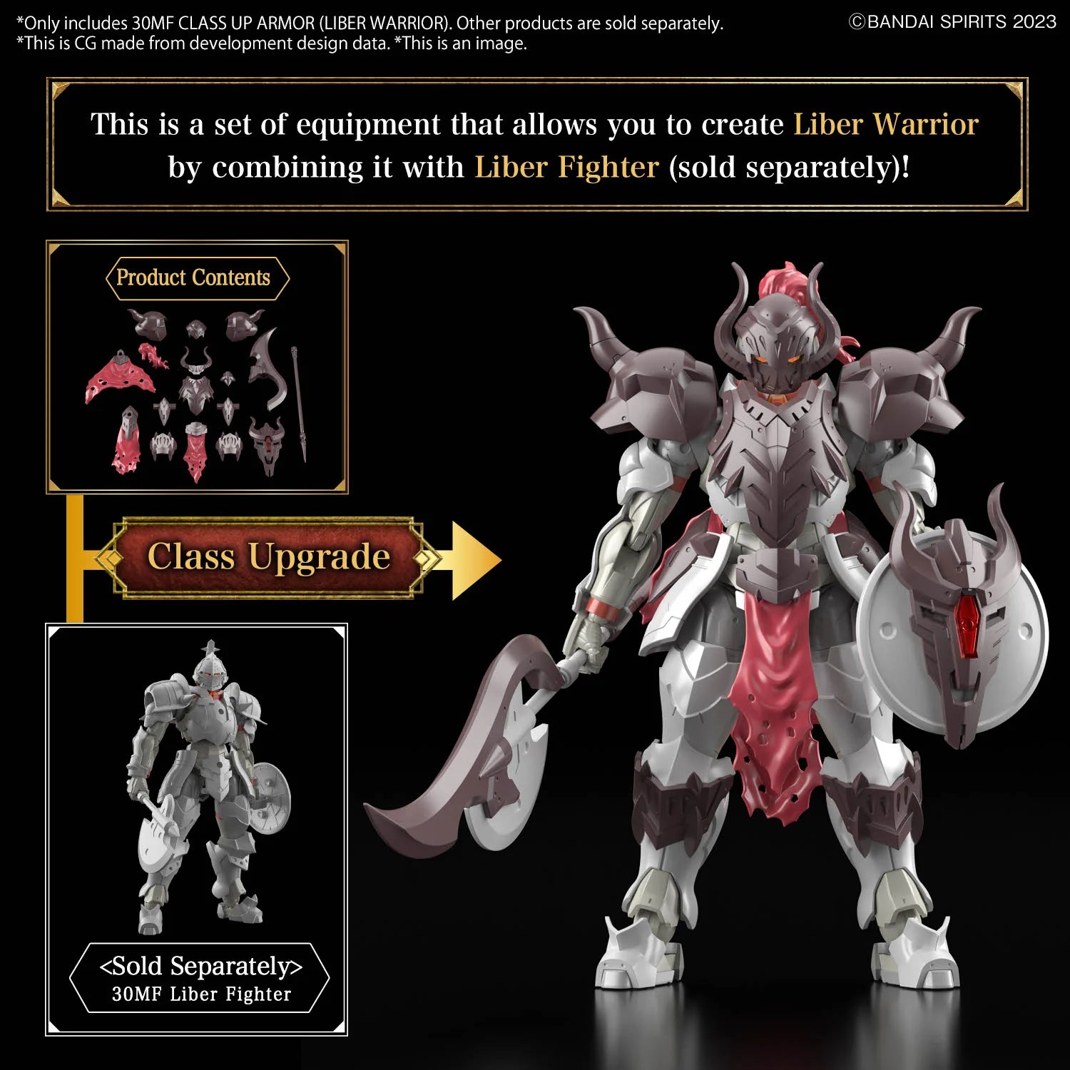 30MF CLASS UP ARMOR (LIBER WARRIOR)