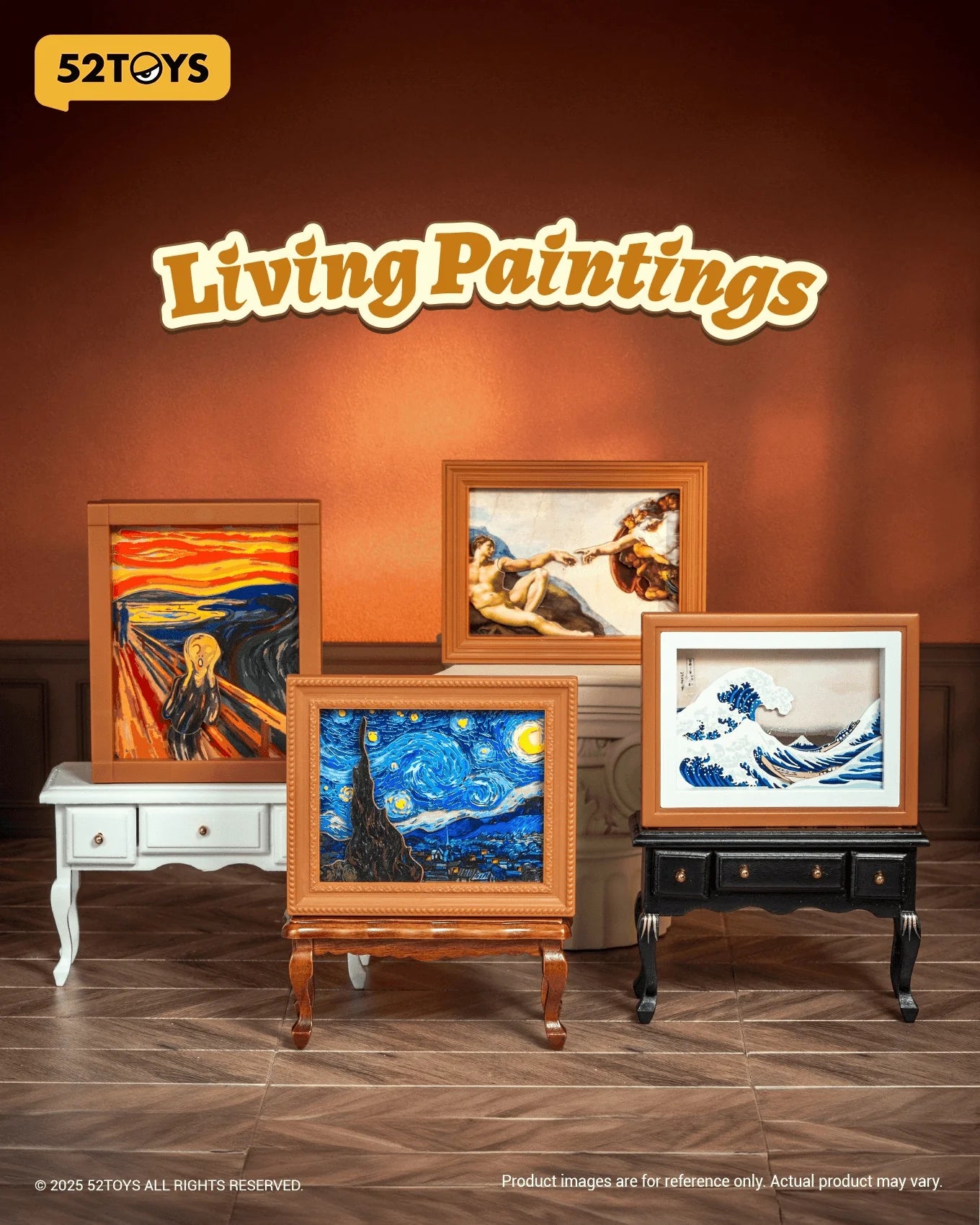 QueSera Series-Living Paintings (Box of 4)