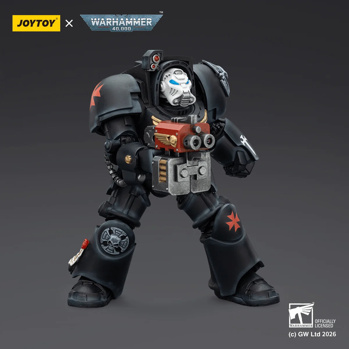 BlackTemplars Terminator 2 with Power Fist and Storm Bolter