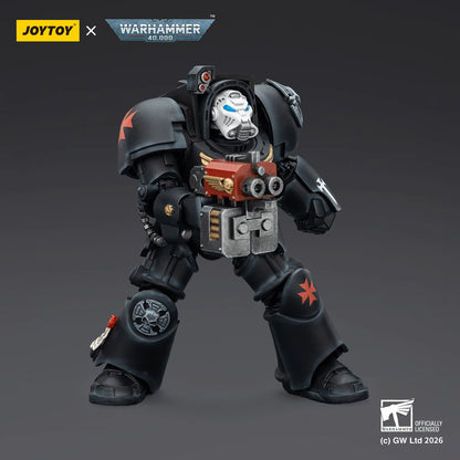 BlackTemplars Terminator 2 with Power Fist and Storm Bolter
