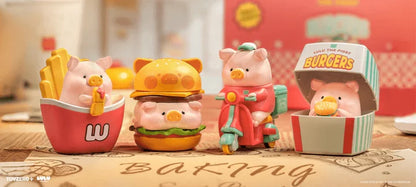 LuLu the Piggy -Burger Express Movable Series (Box of 4)