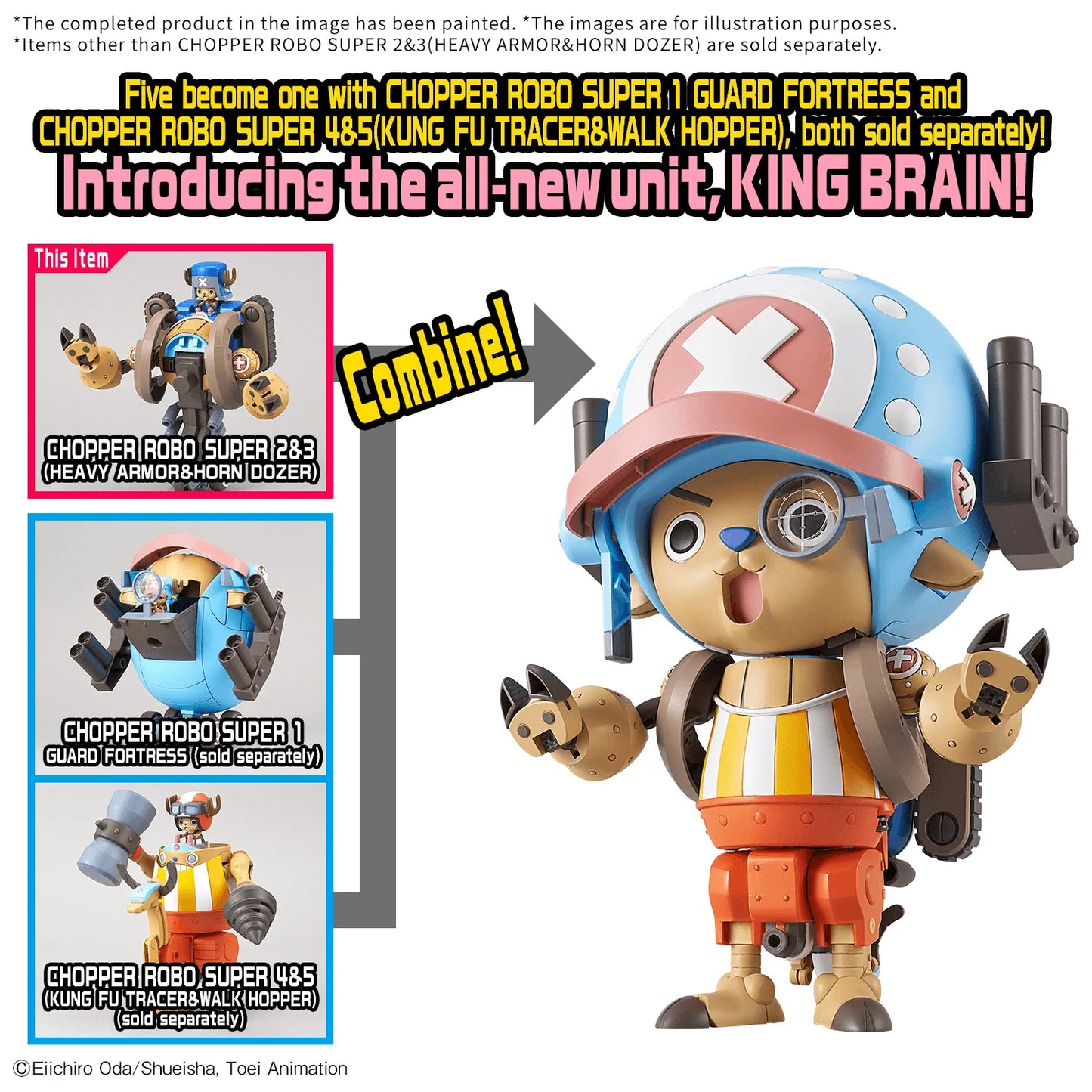 CHOPPER ROBO SUPER 2&3(HEAVY ARMOR&HORN DOZER)