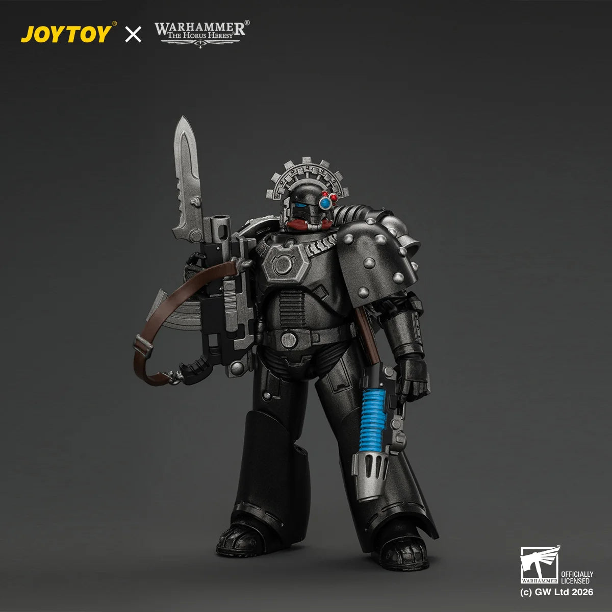 Iron Hands MkVI Tactical Sergeant with Bolter, Plasma Pistol & Power sword