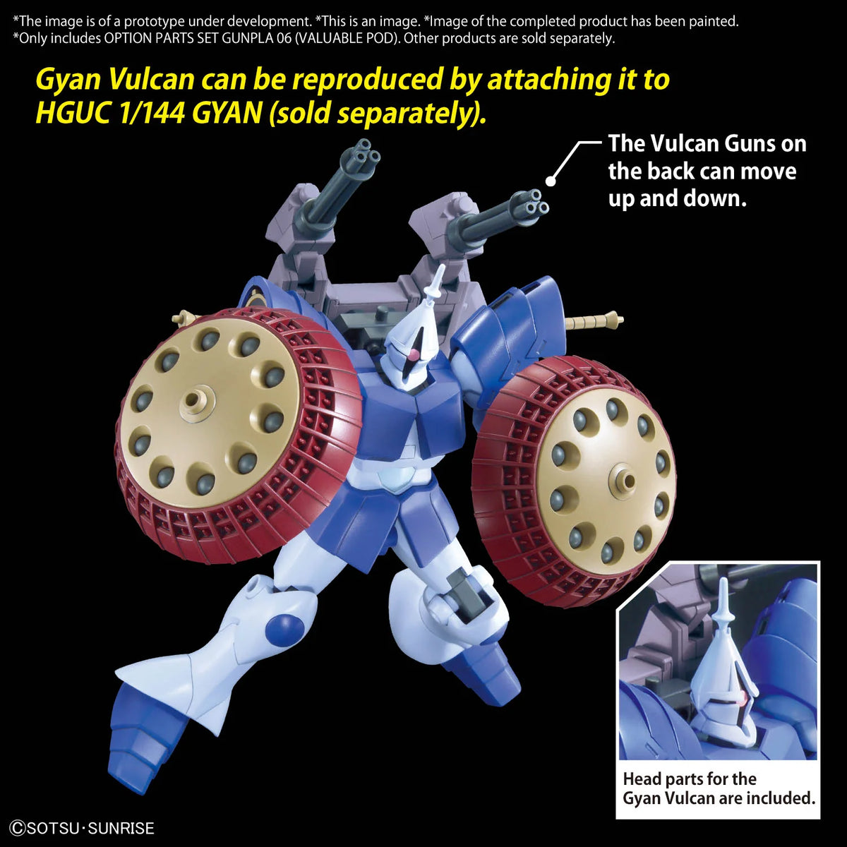 Option Parts Set Gunpla 06 Valuable Pod