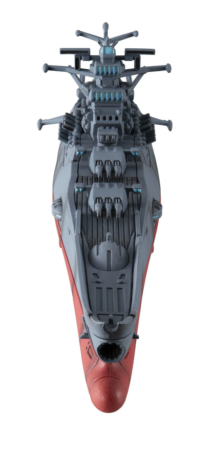 MegaHouse Cosmo Fleet Space Battleship Yamato 2202 Warriors of Love Model with Asteroid Ring